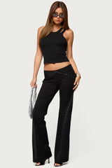 Hook & Eye Bootcut Pants