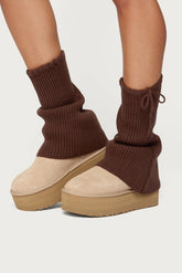 So Cozy Knit Leg Warmers