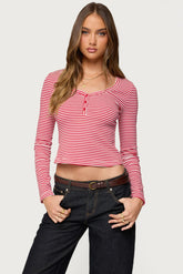 Jocelyn Striped Top