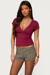 Merinda V Neck T Shirt