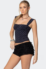 Marcella Wide Strap Corset