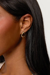 Abstract Stud Earrings