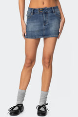 Eryn Denim Mini Skirt