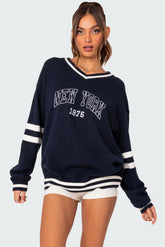 90S In New York Oversized Sweater