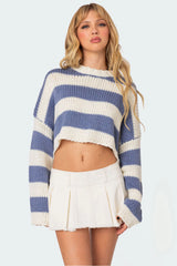 Ozzy Cropped Knitted Sweater