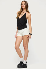 Carmel V Neck Halter Top