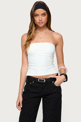 Karina Side Slit Tube Top