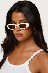 Jazibelle Oval Sunglasses