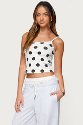 Lynne Polka Dot Tank Top