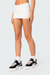 Aisha Low Rise Mini Skirt