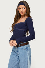Kathi Lacey Long Sleeve Top