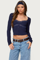 Kathi Lacey Long Sleeve Top