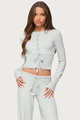 Embryn Button Up Knit Cardigan