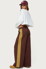 Sorin Contrast Striped Sweatpants