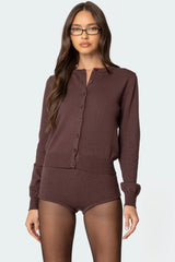 Ashlin Button Up Knit Cardigan