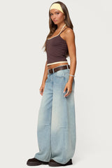 Roya Layered Halter Tank Top