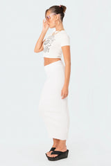 Leila Knitted Maxi Skirt