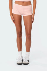 Sweetpea Pointelle Micro Shorts