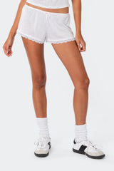 Carla Low Rise Micro Shorts