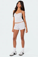 Carla Low Rise Micro Shorts