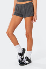 Irene Low Rise Pointelle Micro Shorts