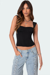 Marcella Wide Strap Corset