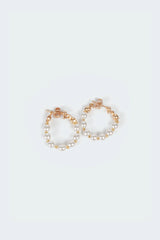 Pearl Hoop Earrings
