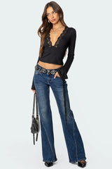Colton Low Rise Bootcut Jeans