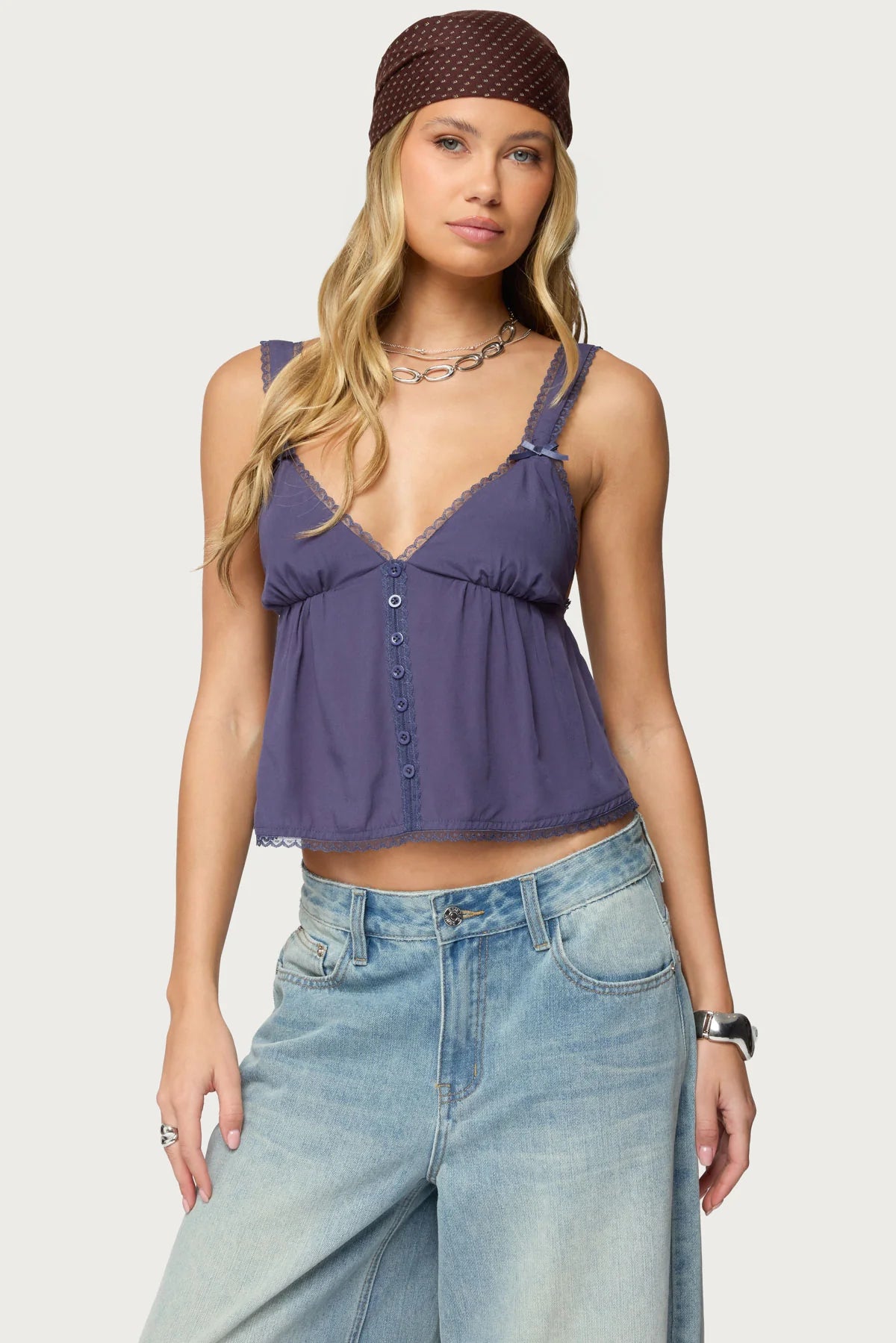 Andea Babydoll Tank Top