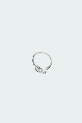 Abstract Pearly Wrap Ring