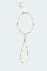 Pearly Girl Hand Chain
