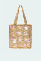Oopsy Daisy Crochet Tote Bag