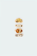Mixed Gemstone Ring Pack