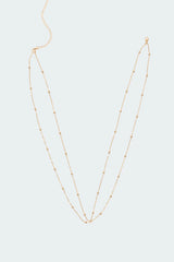 Bead Double Belly Chain