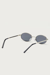Naomie Oval Metal Sunglasses