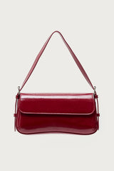 Red Carpet Faux Patent Leather Bag