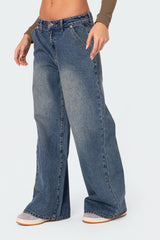 Jakarey Low Rise Baggy Jeans