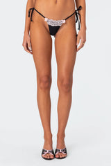 Cassey Lacey String Bikini Bottom