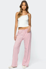 Laken Mixed Striped Pants