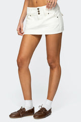 Mckinley Denim Mini Skirt