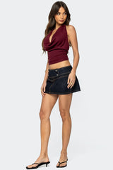 Mayanne Denim Mini Skirt