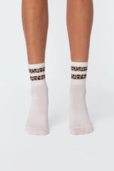Cheetah Stripe Socks