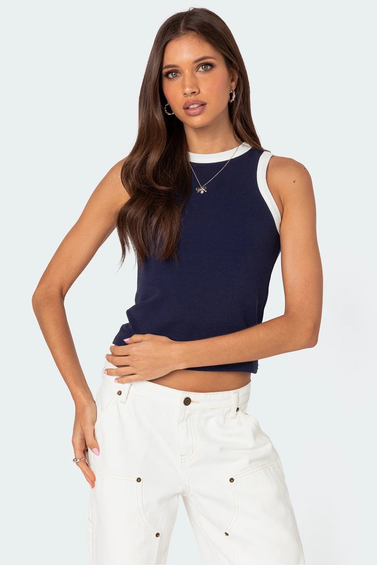 Tammy Contrast Tank Top