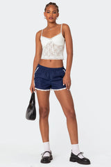 Cami Sheer Lace Tank Top