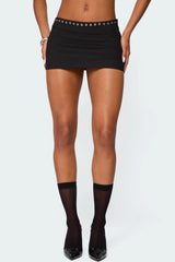 Jaxie Grommet Mini Skort