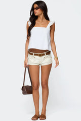 Viviana Linen Look Top