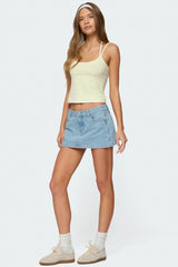 Roya Layered Halter Tank Top