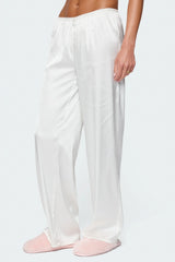 Izabella Satin Effect Pants