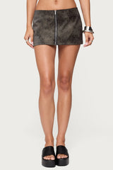 Jazz Zip Up Mini Skort