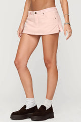 Sukie Denim Mini Skort